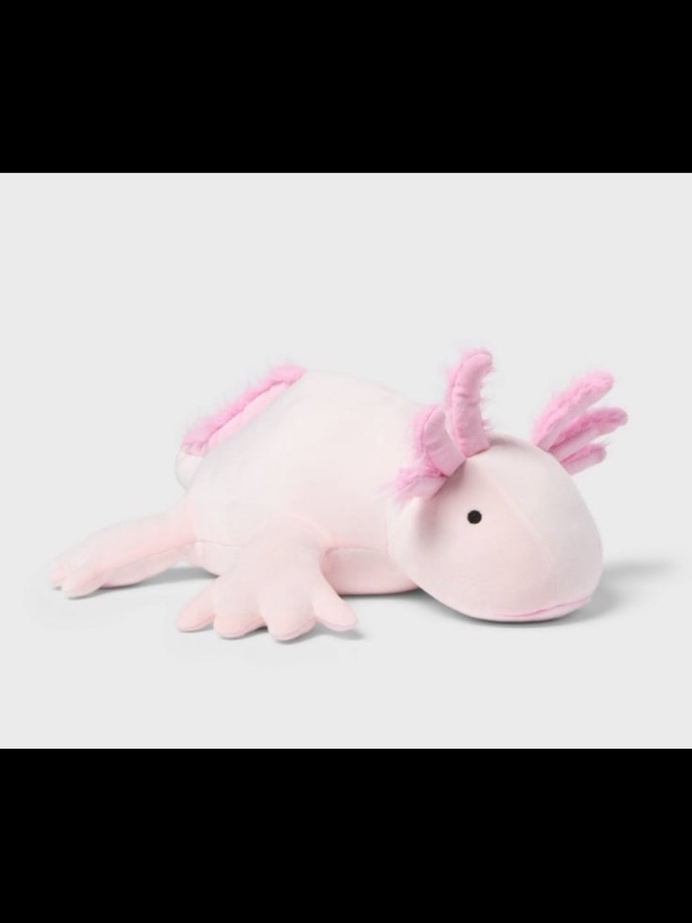 Pillowfort Pink Axolotl Plush